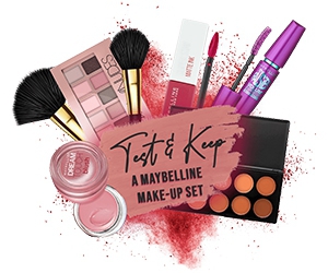 Get a Complete Maybelline Make-Up Set for Free