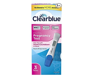Get a Free Clearblue Pregnancy Test Pack on Sign Up