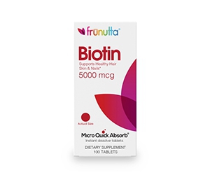 Claim Your Free Bottle of Biotin 5,000mcg