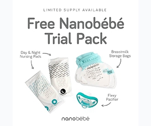 Get Your Free Nanobebe Baby Sample Kit with Pacifier, Pads, and More