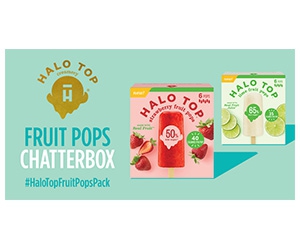 Delicious and Healthy: Get a Free Halo Top Fruit Pops Box!