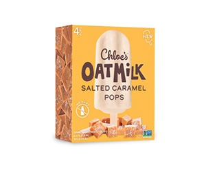 Get a Chance to Try Organic and Dairy-Free Salted Caramel Oatmilk Pops from Chloe's Pops for Free