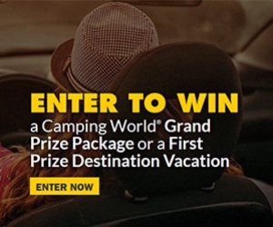 Travel in Style: Enter to Win a Camper with $1500 Gift Cards or a Free Stay at Top Resorts