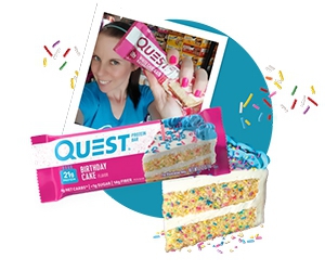 Get Free Quest Swag and Protein Products