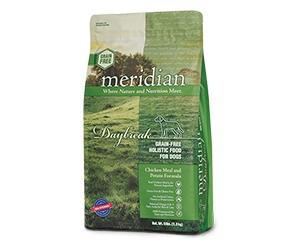 Free Organic Meridian Dog Food Samples x2