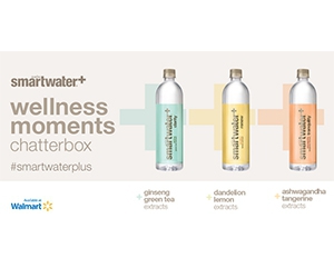Free Smartwater Wellness Water Bottle