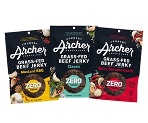 Enjoy Free Country Archer Beef Jerky - No sugar added!