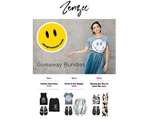 Win a “Wear Happy” Giveaway from Zenzee