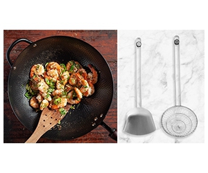 Enter to Win a Jia Wok, Wok Spatula, and Spider Skimmer from Milk Street
