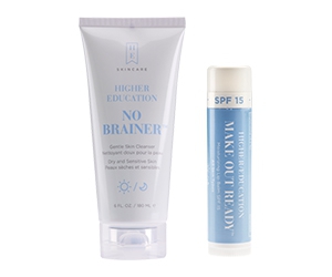 Experience the Magic of Higher Education Skincare with Free Lip Balm and Skin Cleanser