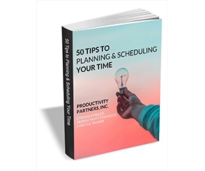 50 Tips to Planning & Scheduling Your Time - Free eGuide