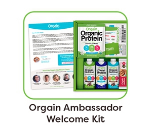 Become an Orgain Ambassador: Get Free Protein Powders, Drinks, Bars, and More!