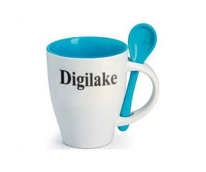 Claim Your Free Digilake Coffee Cup and Spoon Today!