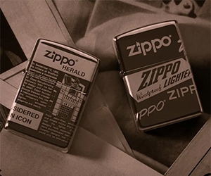 Enter to Win a Premium Zippo Newsprint Design Lighter