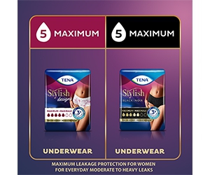 Get a Free Sample of Tena Stylish Underwear