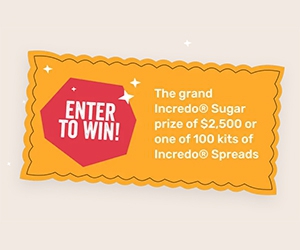 Enter to Win $2,500 for Your Dream Kitchen plus Incredo Spreads Kit!