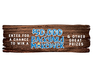Upgrade Your Summer with a Chance to Win a $50,000 Backyard Makeover and More!