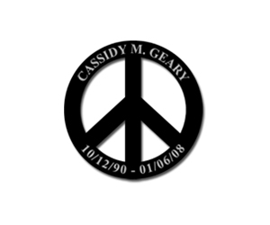 Free Cassidy M. Geary Sticker - Promoting Car Safety