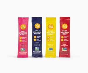 ZYN Daily Wellness Drink Mixes - Try for Free