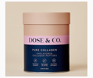 Get Your Free Collagen Supplements from Dose & Co.