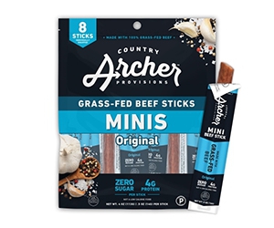 Satisfy Your Hunger with Free Country Archer Beef Jerky Sticks, Mini!