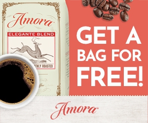 Amora Coffee: Get a FREE Bag of Coffee with just $1 for Shipping & Handling