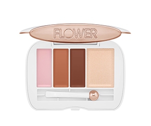 Get Free Lip Mask, Lip Color, Eye Palette and Highlighter from Flower Beauty