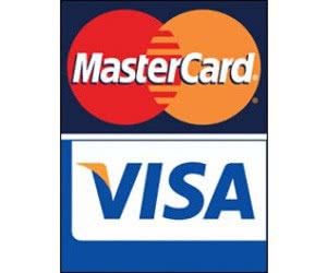 Free MasterCard, Visa Decal Stickers
