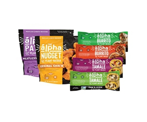 Try Alpha Foods Plant-Based Freezer Staples for Free - High Protein and Delicious