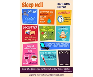 Get a Free Sleep Poster and More - Email Liggy Webb Today!