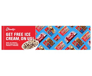 Free Ice Cream from Friendly's