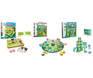 SmartGames Free Kids' Games: Jack and the Beanstalk, Smart Farmer, and Froggit