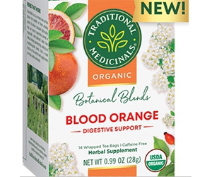 Traditional Medicinals: Free Blood Orange Herbal Tea Sample!