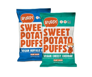 Get Free Vegan Sweet Potato Puffs from Spudsy