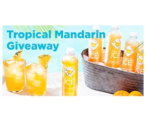 Transport Yourself to a Tropical Paradise with Free Sparkling Ice in Mandarin Flavor