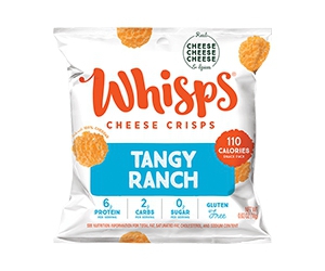 Try Whisps Cheese Crisps for FREE - Fill out our Form Now!