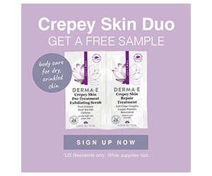 Revitalize Your Skin with Free Crepey Skin Exfoliating Scrub and Treatment Samples from Derma E