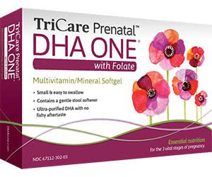 Get Your Free Sample of TriCare Prenatal DHA One with Folate