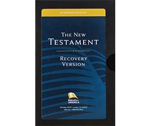 Get Your Free Study Bible Recovery Version Today!