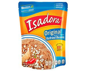 Free Isadora Original Refried Beans Digitry Samples
