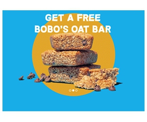 Get a Free Bobo's Oat Bar and Enter for a Chance to Win a Cotopaxi Backpack and Bobo's Bars for a Year
