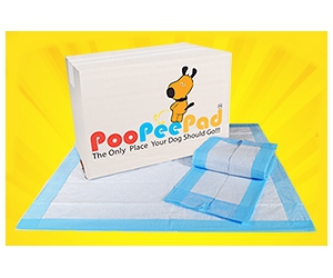 Free Sample of PooPeePads Dog Pads