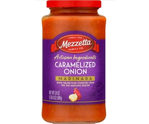 Get a Free Jar of Mezzetta Caramelized Onion Marinara in Exchange for Your Review