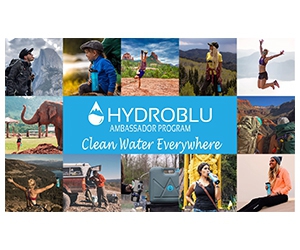 Become a HydroBlu Brand Ambassador and Get Free Camping Gear, Water Filters, and Gift Cards