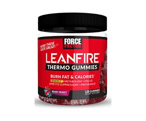 Free Leanfire Burn Fat & Calories Gummies with Berry Extract