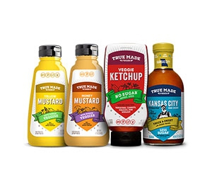 Get x2 Free Condiments + x2 Coupons for Full-Size Bottles from True Made