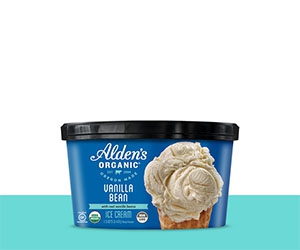 Get a Free Pint of Alden's Organic Ice Cream and Stickers