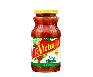 Get 5 Free La Victoria Salsa Cilantro Jars for Rich-Flavored Dishes