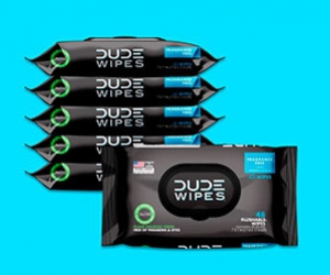 Join the DUDE Team and Get Free Wipes & Gear