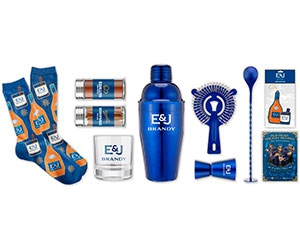 Enter for a Chance to Win E&J Barware, Cocktail Book, and Holiday Socks!